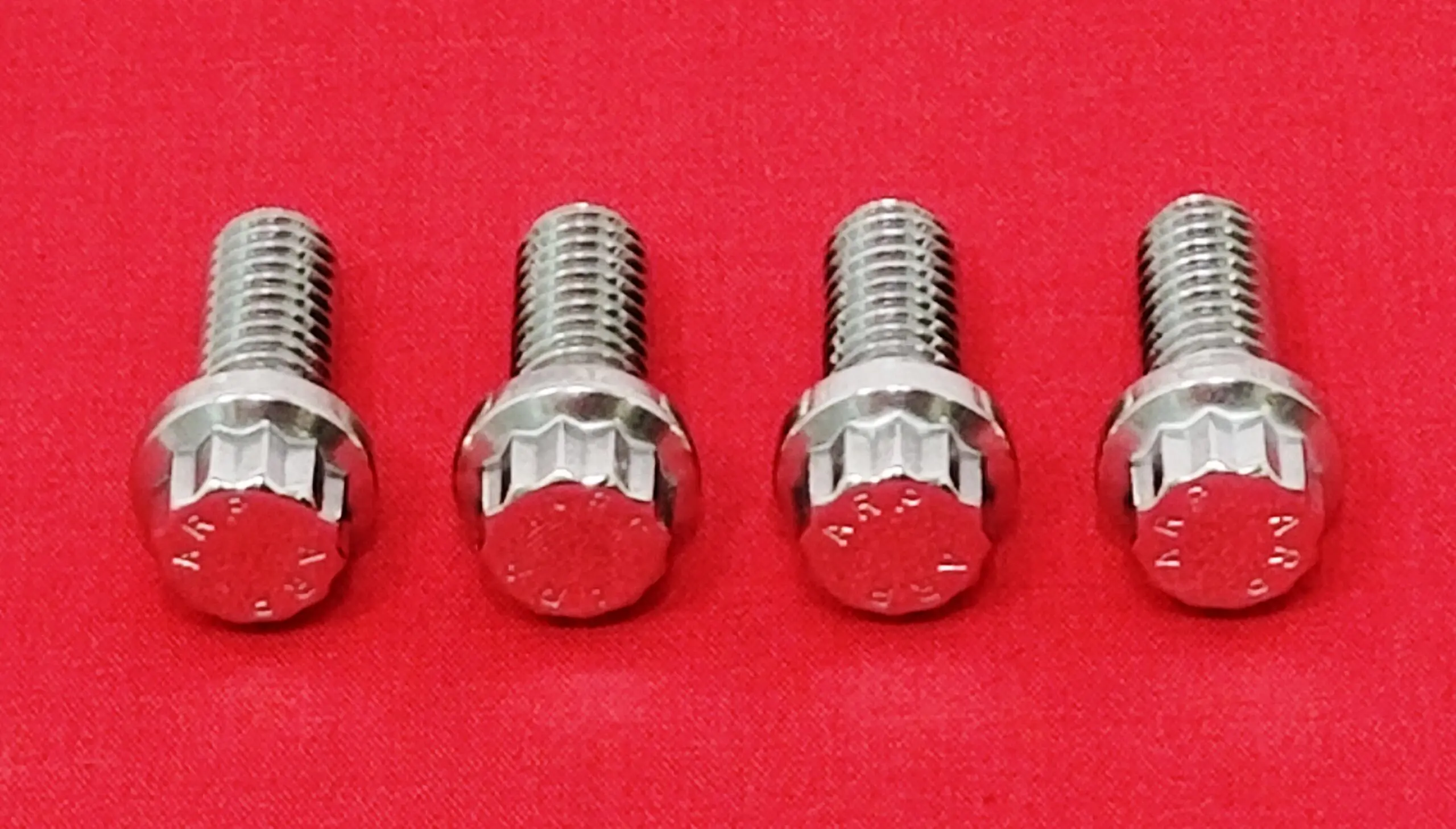 1995 & Up Harley Polished Grade 8 ARP Stainless Intake Bolt Kit