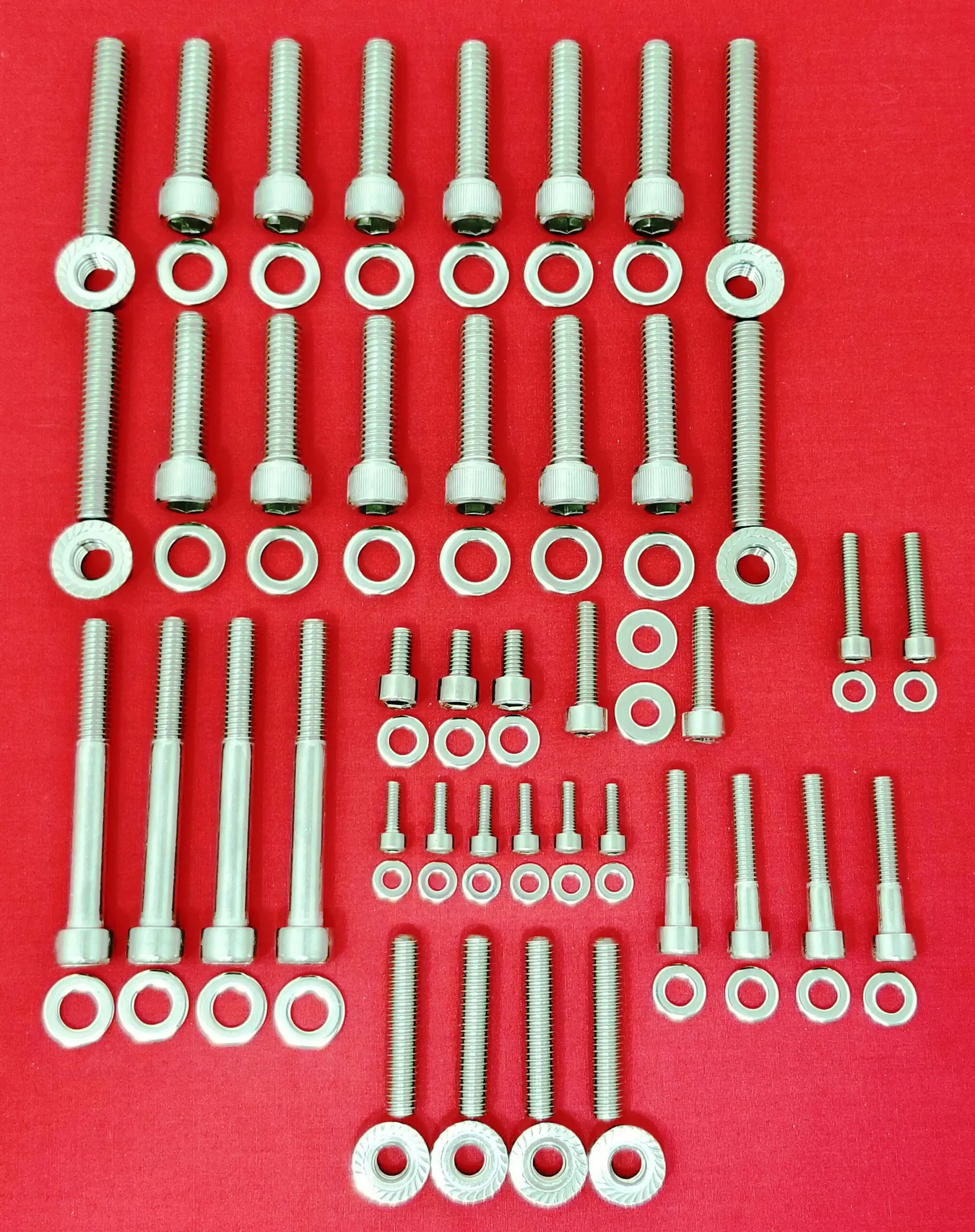 1994-97 CHEVY LT1 LT4 350 Camaro Corvette Stainless Steel Upper Engine & Intake Allen Bolt Kit