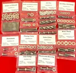 Alternative view of Mopar Slant 6 Stainless Steel Engine Hex Bolt Kit