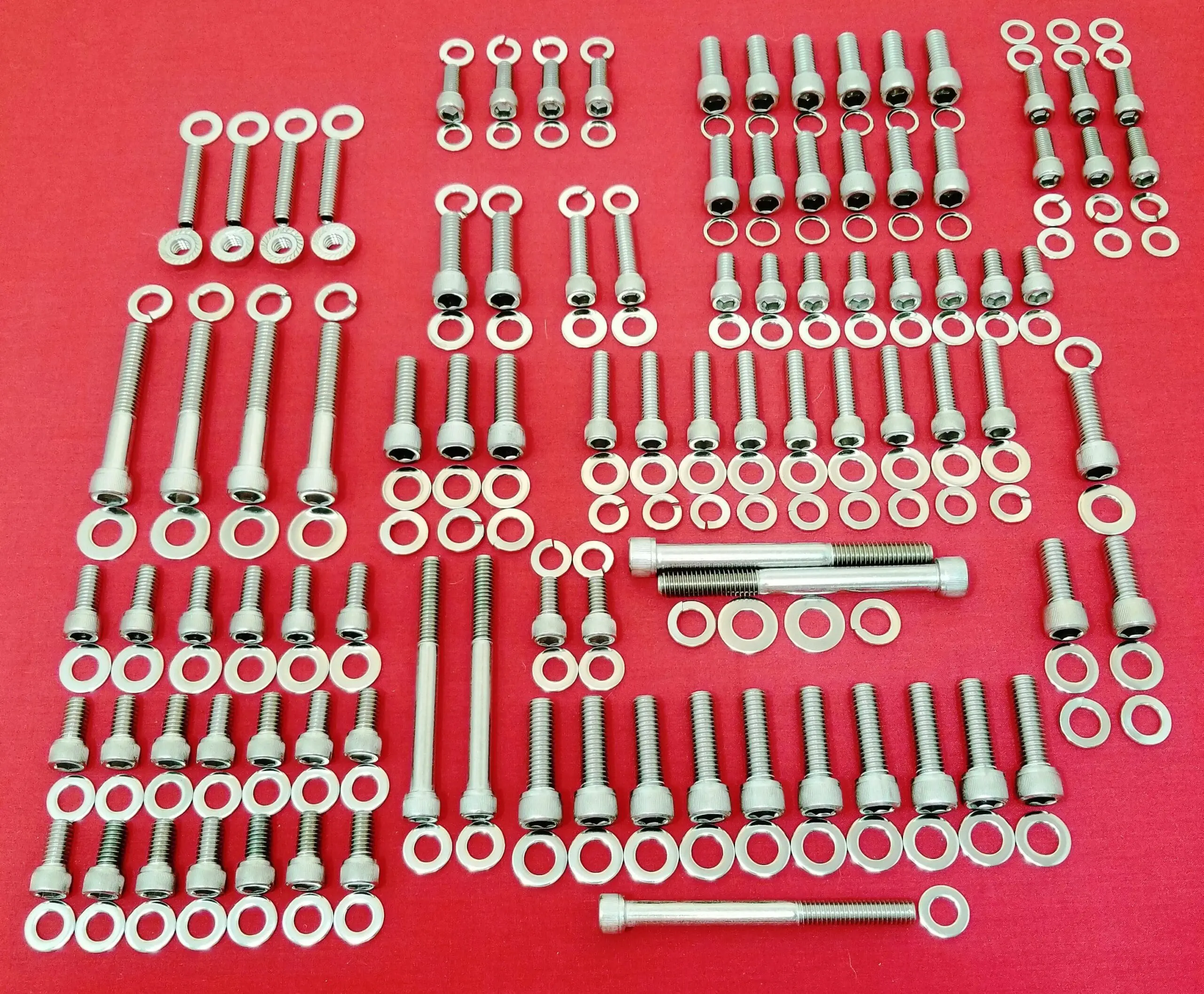 Pontiac V-8 Stainless Steel Engine Allen Bolt Kit