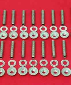 SBC Small Block Chevy 283 305 307 327 350 400 Oil Pan Stainless Steel Stud Kit Set Bolts