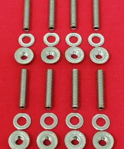 SBC Small Block Chevy 283 305 307 327 350 400 Valve Cover Stainless Stud Kit Set Bolts