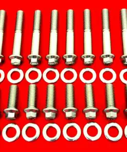 Small Block Ford SBF 260 289 302 ARP Grade 8 Stainless Exhaust Manifold Bolt Kit
