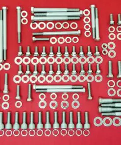 Ford Y-Block 272 292 312 Stainless Truck Engine Hex Bolt Kit