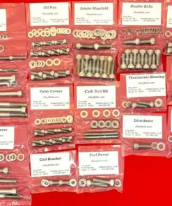 Alternative view of AMC Jeep V-8 Stainless Steel Engine Allen Bolt Kit Set