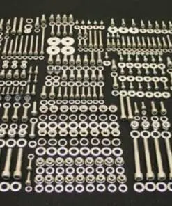 Polished Honda TRX300EX ATV Stainless Steel Bolt Kit Set