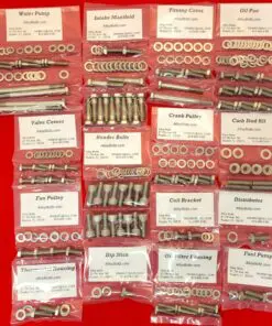 Alternative view of Buick 215 V-8 Stainless Steel Engine Hex Bolt Kit