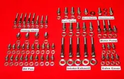 FORD 144 170 200 IN-LINE 6 CYLINDER Grade 8 Stainless ARP Engine Bolt Kit