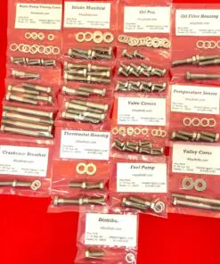 1961-1964 Oldsmobile Olds Rocket Stainless Steel Engine Hex Bolt Kit