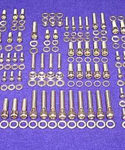 Oldsmobile Olds 260, 307, 350, 400, 403, 425 and 455 Stainless Steel Engine Allen Bolt Kit