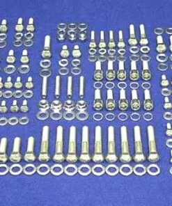 Oldsmobile Olds 260, 307, 350, 400, 403, 425 and 455 V-8 Stainless Steel Engine Hex Bolt Kit
