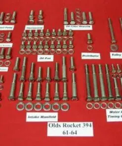 1961-1964 Oldsmobile Olds Rocket Stainless Steel Engine Allen Bolt Kit