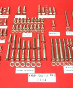 1961-1964 Oldsmobile Olds Rocket Stainless Steel Engine Allen Bolt Kit