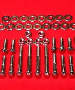 1999-2005 Dyna Show Polished Grade 8 ARP Stainless Engine Mount Bolt Kit