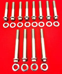 Chevy Rams Horn Grade 8 ARP Stainless Steel Exhaust Manifold Bolt Kit