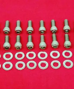 BBC Big Block Chevy 396 402 427 454 502 Oil Pan Stainless Allen Bolt Kit Screw Set