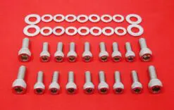 SBC Small Block Chevy 283 305 307 327 350 400 Oil Pan Stainless Allen Bolt Kit Set