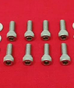 SBC Small Block Chevy 283 305 307 327 350 400 Valve Cover Stainless Steel Allen Bolt Kit Set