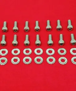 SBF Small Block Ford 289 302 5.0L 351W Stainless Steel Oil Pan Bolt Kit