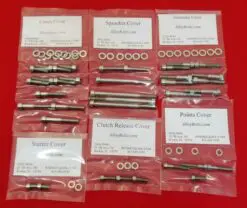 SUZUKI 1977-1986 GS550 8 VALVE Polished Stainless Steel Engine Bolt Kit Set