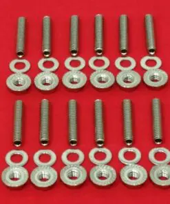 SBF Small Block Ford 260 289 302 5.0l 351W Intake Manifold Stainless Stud Bolt Kit Set