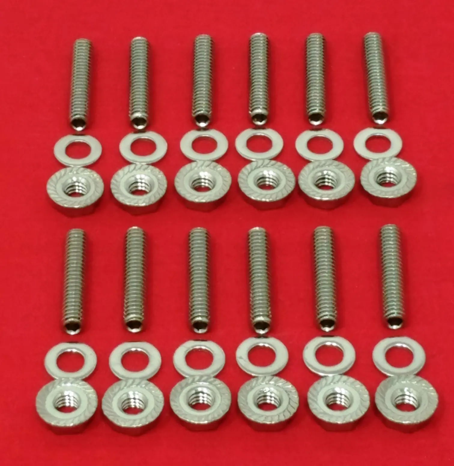 SBF Small Block Ford 260 289 302 5.0l 351W Intake Manifold Stainless Stud Bolt Kit Set