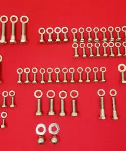 Chevy 216 Stainless Steel Engine Hex Bolt Kit