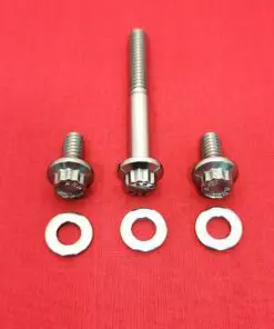 2014 & Up Touring Street Glide Ultra Polished Grade 8 ARP Stainless Fairing Windshield Bolt Kit