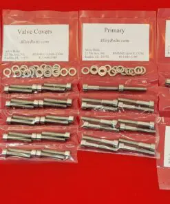 VICTORY 2003-2017 Polished Stainless Steel Engine Bolt Kit Set