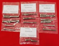 YAMAHA 1998-2016 XVS650 V STAR 650 Polished Stainless Steel Engine Bolt Kit Set