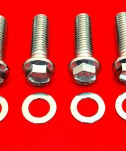 Ford 429 460 Grade 8 ARP Polished Stainless Steel C-6 Bellhousing Bolt Kit for Automatics