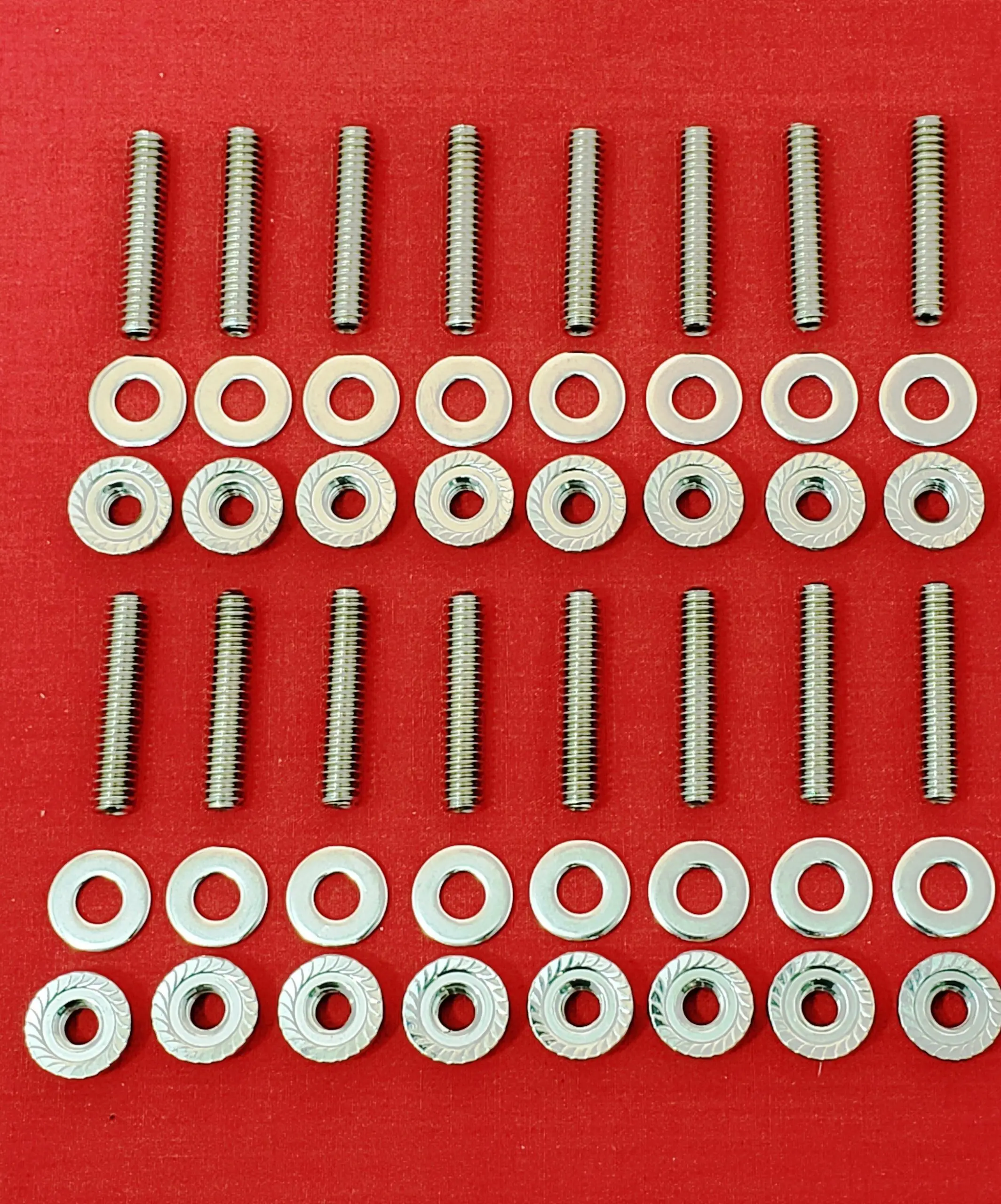 Big Block Chevy 348 396 402 409 427 454 502 Intake Stainless Stud Bolt Kit Set