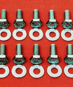 SBC Small Block Chevy 283 305 307 327 350 400 Timing Cover Stainless Steel Hex Bolt Kit Set
