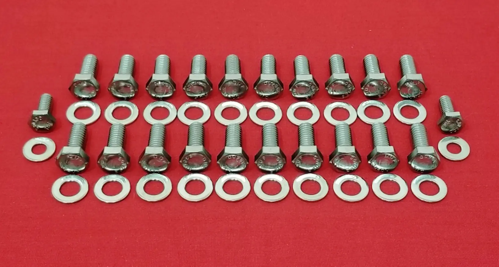 BBC Big Block Chevy 396 402 427 454 502 Oil Pan Stainless Hex Bolt Kit