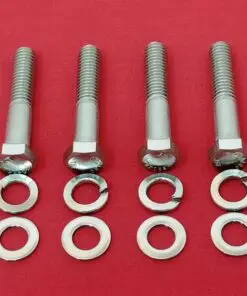 Big & Small Block Chevy 283 305 327 350 400 394 454 Long Water Pump 2″ Stainless Hex Bolt Kit Set
