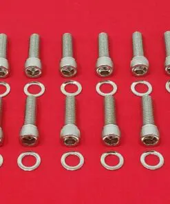 SBC Small Block Chevy 283 305 327 350 400 TPI Intake Stainless Steel Allen Kit Set