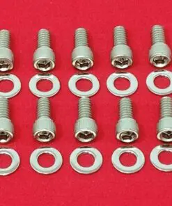 SBC Small Block Chevy 283 305 307 327 350 400 Timing Cover Stainless Steel Allen Bolt Kit Set