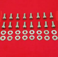 Ford 351C 351M 400M Boss Cleveland Stainless Valve Cover Allen Bolt Kit Set