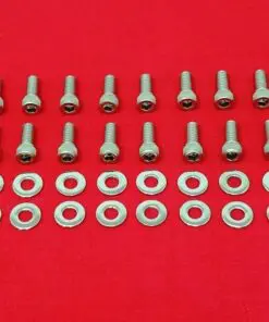 Ford 351C 351M 400M Boss Cleveland Stainless Valve Cover Allen Bolt Kit Set