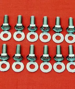 Ford 351C 351M 400M Boss Cleveland Stainless Valve Cover Hex Bolt Kit Set