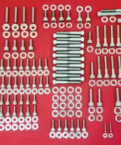 Ford 351 Windsor 351W TPI EFI Stainless Steel Engine Allen Bolt Kit Set