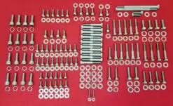 Ford 351 Windsor 351W TPI EFI Stainless Steel Engine Hex Bolt Kit Set