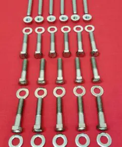 Ford 429 460 Stainless Steel Intake Hex Bolt Stud Kit Set