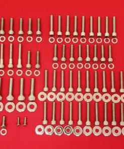 2018 & Up Softail Milwaukee 8 Engine/ Trans Polished Stainless Allen Bolt Kit