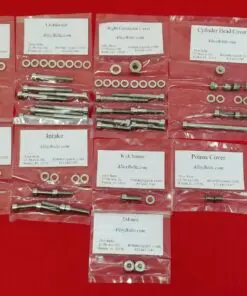 HONDA 1969-1982 CT70 Polished Stainless Steel Engine Bolt Kit Set