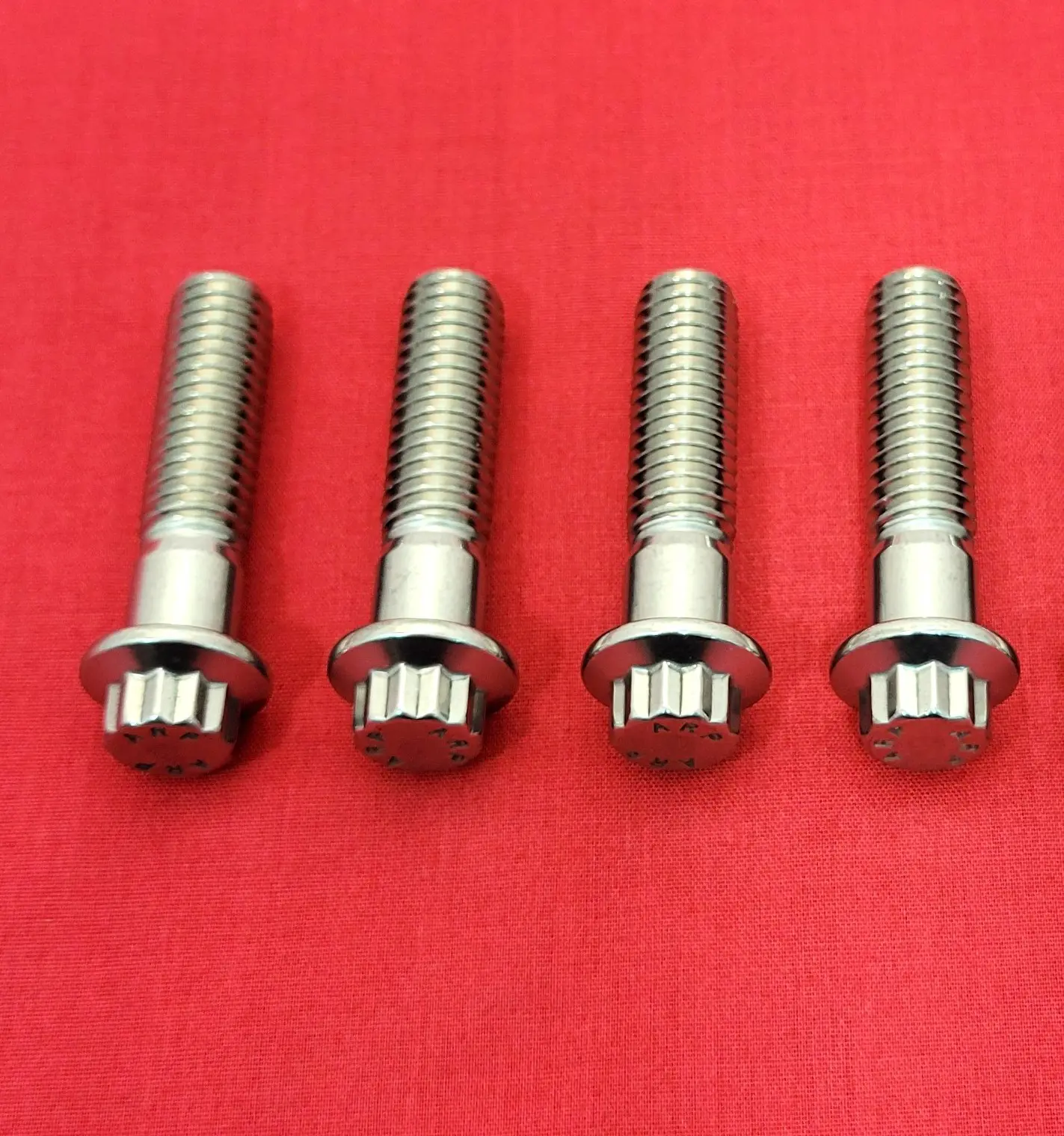 1999 & Up Show Polished Handlebar Clamp ARP 12 pt. Bolt Kit