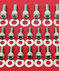 AMC Jeep 290 304 343 360 390 401 Oil Pan Stainless Steel Allen Bolt Kit Set