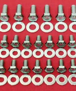 AMC Jeep 290 304 343 360 390 401 Oil Pan Stainless Steel Hex Bolt Kit Set