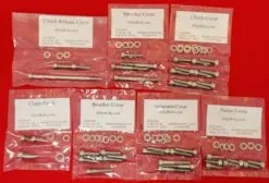 KAWASAKI 2006 & UP ZX-14 ZX-14R ZX1400 NINJA Polished Stainless Steel Engine Bolt Kit Set