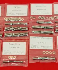 SUZUKI 1984-1986 GS1150 CHAIN DRIVE Polished Stainless Steel Engine Bolt Kit Set